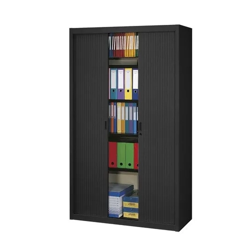 Armario metalico persiana desmontable 200x100 negro