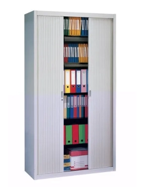 Armario metalico persiana desmontable 220x100 gris