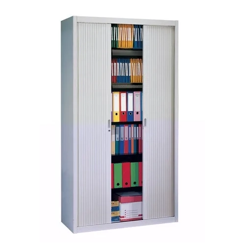 Armario metalico persiana desmontable 220x100 gris