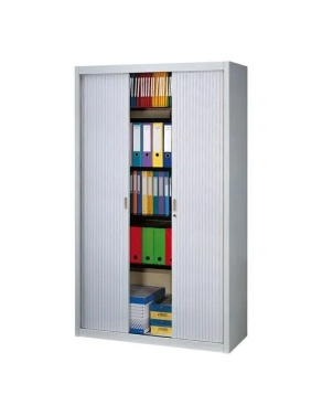 Armario metalico persiana desmontable 200x120 gris claro