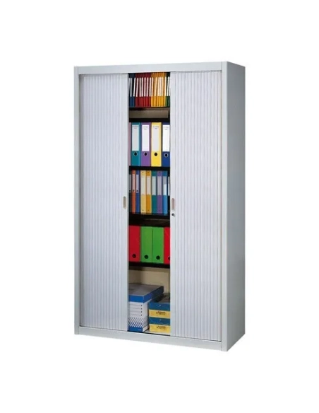 Armario metalico persiana desmontable 200x120 gris claro