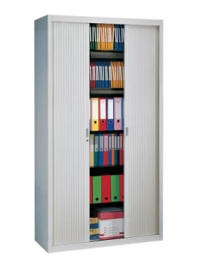 Armario metalico persiana desmontable 220x120 gris