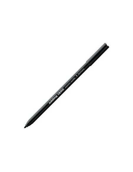 Rotulador stylo fibra 1300 Edding negro