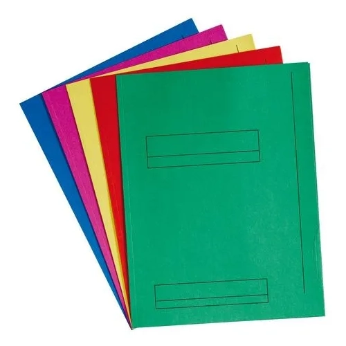 50 subcarpetas 2 solapas A4 Fast surtidas intenso