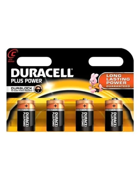 Pilas alcalinas Duracel Plus C - LR14