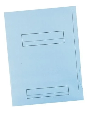 Subcarpetas Fast  A4 2 solapas azul pastel