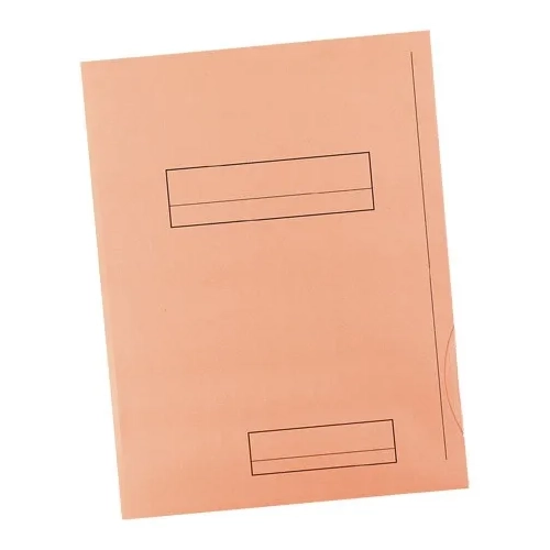 50 subcarpetas Fast  A4 2 solapas naranja pastel