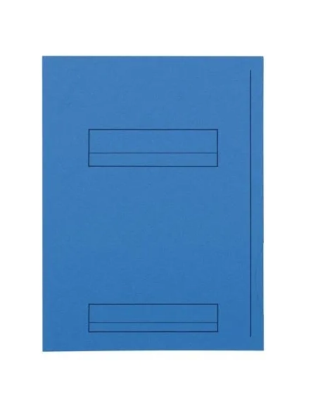 50 subcarpetas 2 solapas A4 Fast  220 g azul intenso