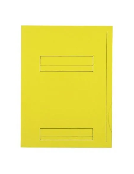 50 subcarpetas 2 solapas A4 Fast  220 g  amarillo intenso