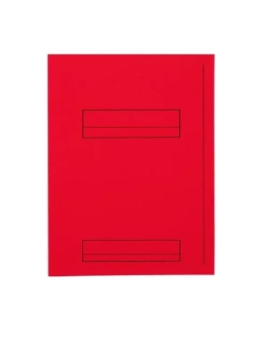 50 subcarpetas 2 solapas A4 Fast  220 g rojo intenso