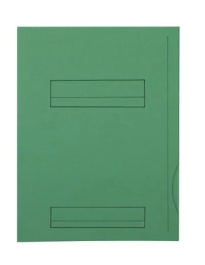 50 subcarpetas 2 solapas A4 Fast  220 g  verde intenso