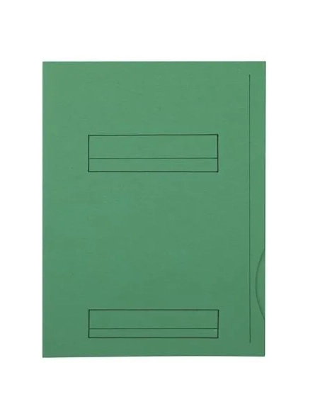 50 subcarpetas 2 solapas A4 Fast  220 g  verde intenso