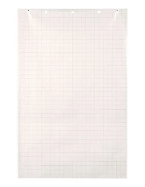 Block pizarra caballete papel cuadriculado 48h 65x100cm