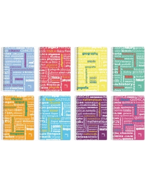 Cuaderno espiral  signaturas Pacsa