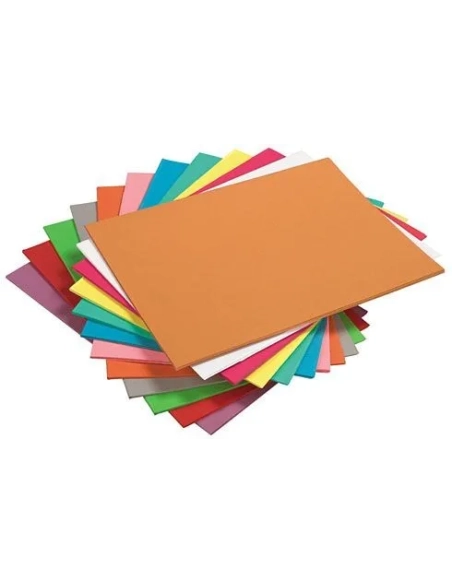 Paquete 100 subcarpetas A4 210 grms colores surtidos