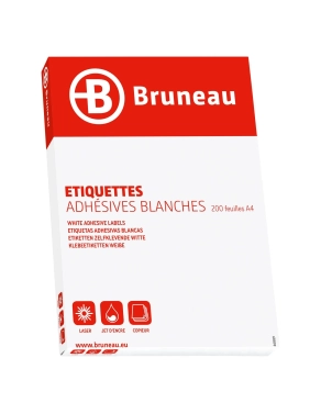 Caja 200 hojas etiquetas laser 70x36 jmb