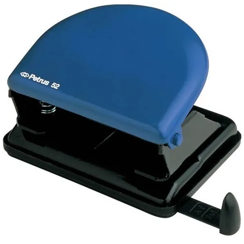 Perforadora Petrus 52 20 hojas negro