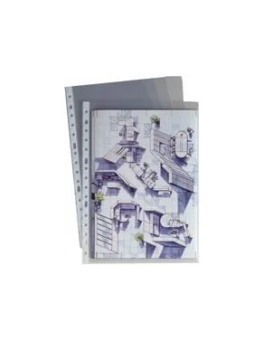 Fundas multitaladro 80 micras A4 polipropileno rugoso