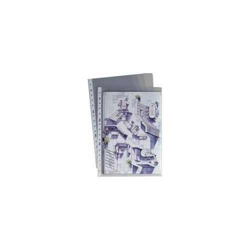 Dossier uñero A4 plastico polipropileno cristal 100 mc