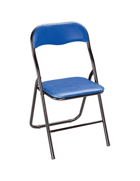 Silla plegable colectividad 2 azul