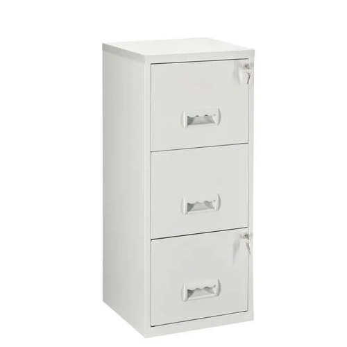 Archivador metalico carpetas colgantes 3 cajones gris