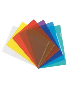 Caja 100 Dossier Uñero PVC Rojo 200 Micras