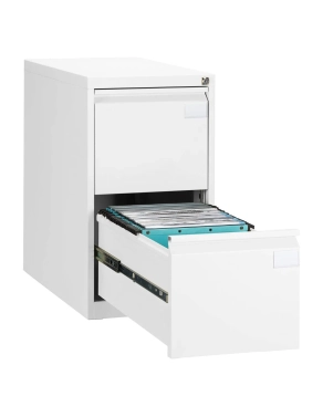 Archivador metalico carpetas colgantes 2 cajones