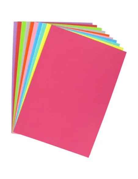 Paquete 100 subcarpetas A4 80 grms surtidas JMB