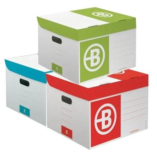 Contenedor de archivo definitivo pequeño colores surtidos