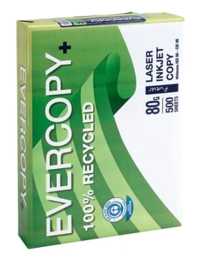 Papel 500 h A4 80 gramos reciclado Clairfontaine