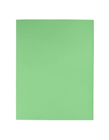 100 carpetas 180gr reciclado Exacompta verde