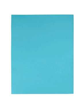 100 carpetas 180gr reciclado Exacompta azul claro