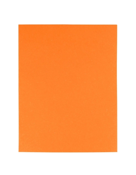 100 carpetas 180gr reciclado Exacompta naranja