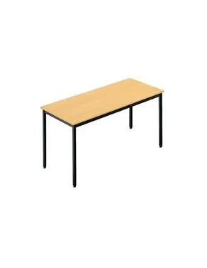 Mesa Eco 120 x 60 haya patas negras