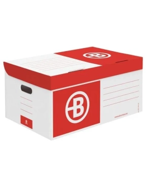 Contenedor de archivo definitivo gran capacidad rojo JMB