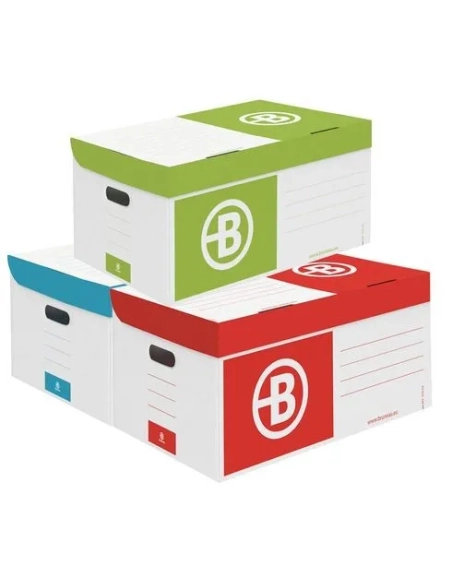 Contenedor de archivo definitivo gran capacidad colores surtidos JMB