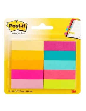 Marca paginas Post It  papel 10 colores