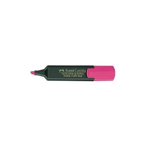 Marcador fluorescente Faber castell rosa