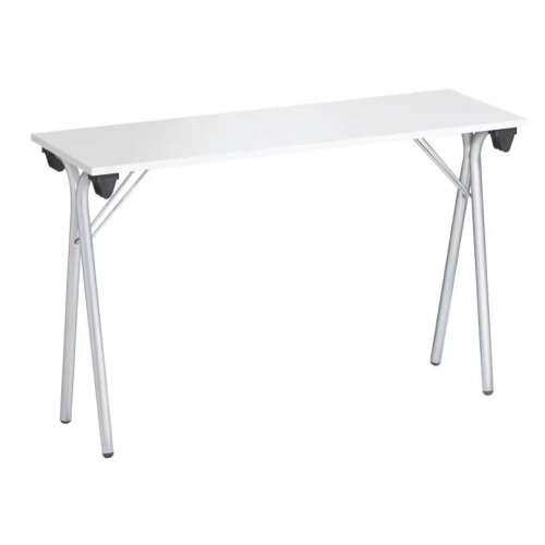 Mesa plegable formación para academias 120x40 color gris