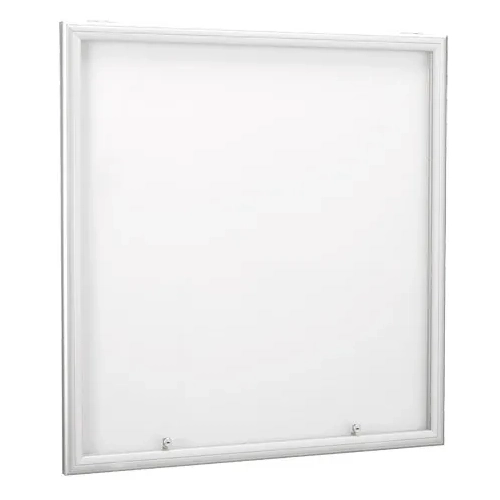 Vitrina exterior reverso puertas batientes 12 hojas