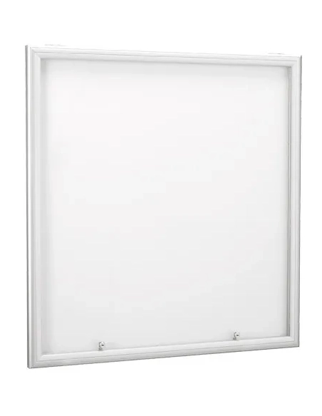 Vitrina exterior reverso puertas batientes 12 hojas