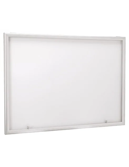 Vitrina exterior reverso puertas batientes  18 hojas
