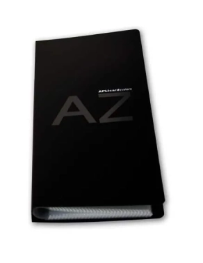 Tarjetero polipropileno 160 tarjetas Apli