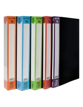 Carpeta 40 fundas A4 PP XS Grafoplas