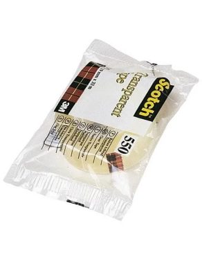Cinta adhesiva Scotch 550 transparente 19mmx33 metros