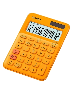 Calculadora CASIO MS-20UC naranja