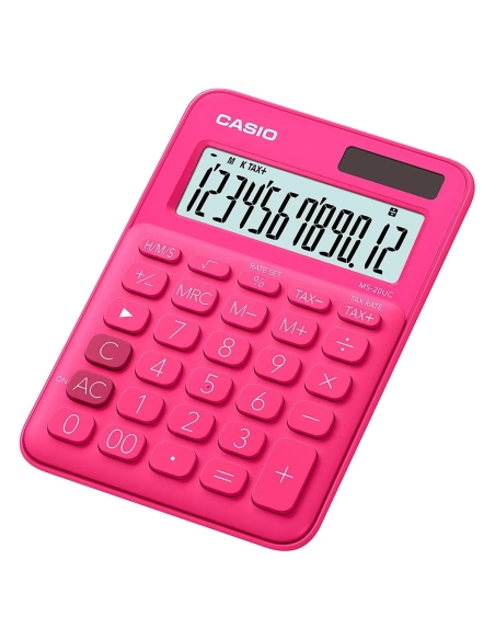 Calculadora CASIO MS-20UC fucsia