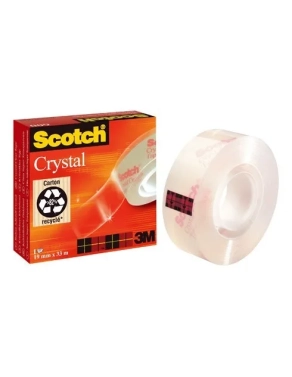 Cinta adhesiva Scotch cristal 19mm
