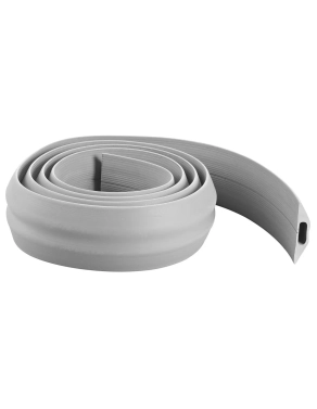 Regleta protegecables extra ancho 3 m gris