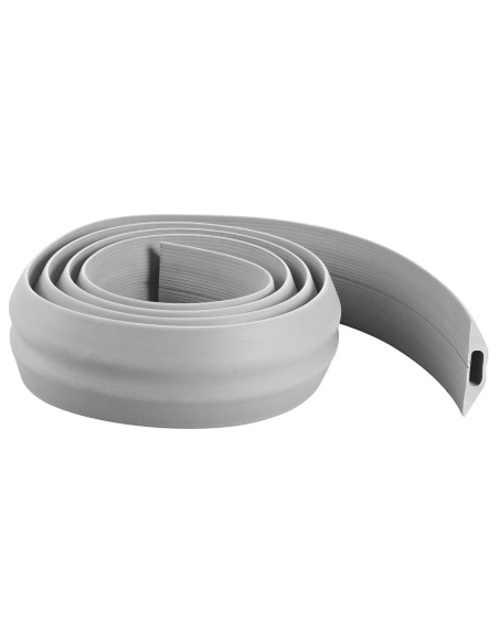 Regleta protegecables extra ancho 3 m gris
